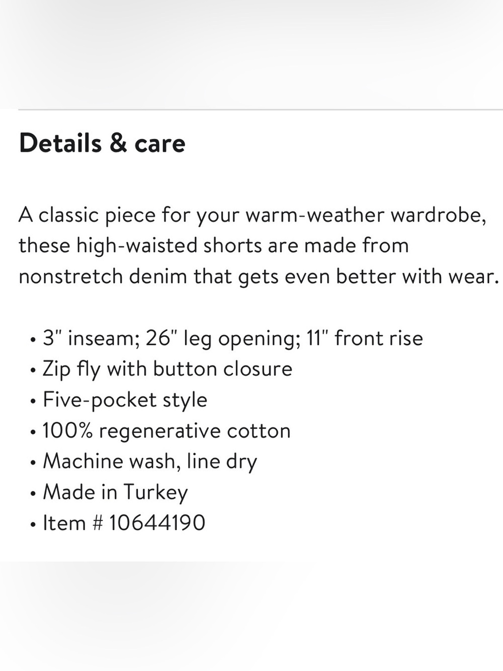 Frame Hang Denim shorts - Picture 6 of 6